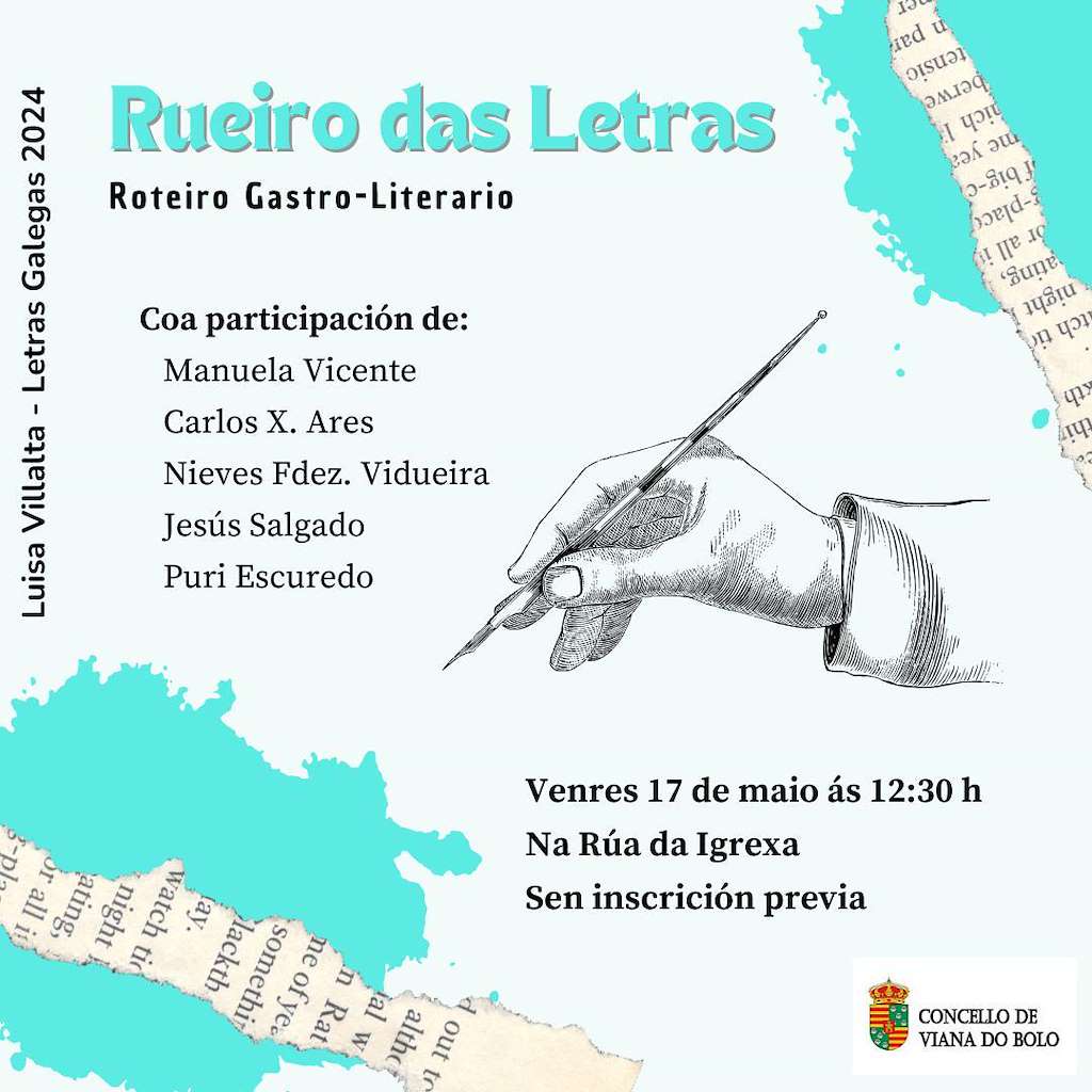 Letras Galegas (2025) en Viana do Bolo