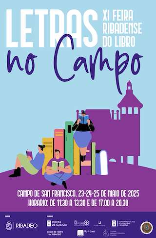 Fechas, información, programa, cartel, imágenes, mapa y ubicación de Letras no Campo  en  Ribadeo