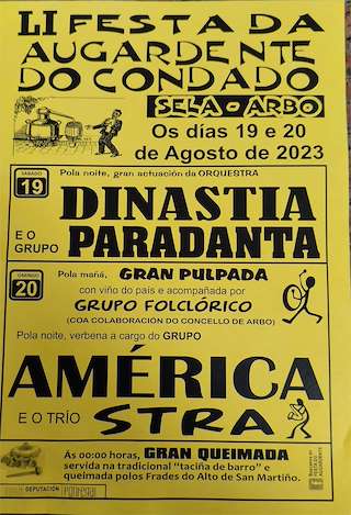 LIII Festa da Augardente do Condado en Arbo