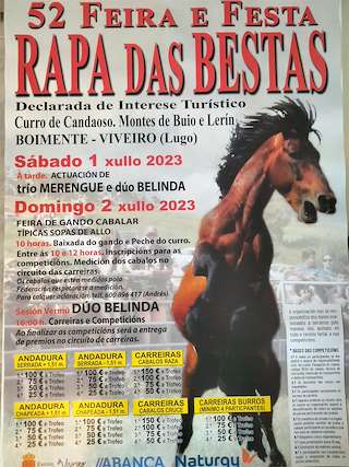 LV Rapa das Bestas de Candaoso en Viveiro