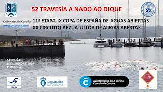 LIII Travesía a Nado ao Dique en A Coruña