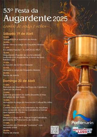LIV Festa da Augardente (2026) en Portomarín