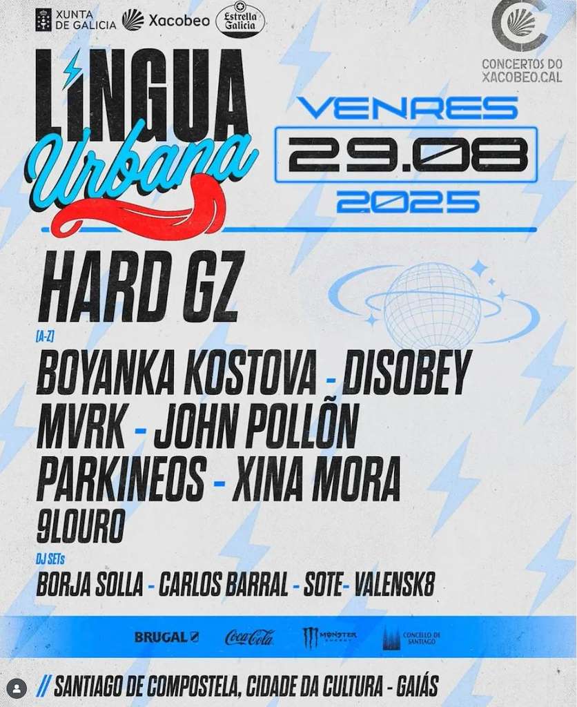 Lingua Urbana Fest (2025) en Santiago de Compostela