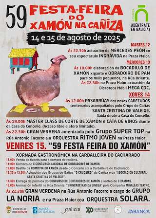 LX Festa - Feira do Xamón (2026) en A Caniza