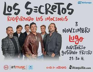 Los Secretos en Concierto (2025) en Lugo