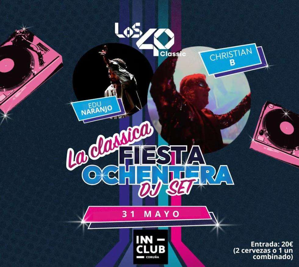 Los 40 Classic - La Clásica Fiesta Ochentera (2025) en A Coruña