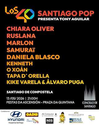 Fechas, información, programa, cartel, imágenes, mapa y ubicación de Los 40 Santiago Pop (2026)