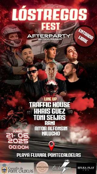 Fechas, información, programa, cartel, imágenes, mapa y ubicación de Lóstregos Fest   en  Ponte Caldelas