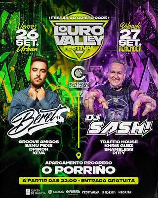 Fechas, información, programa, cartel, imágenes, mapa y ubicación de Louro Valley Festival (2025)  en  O Porriño