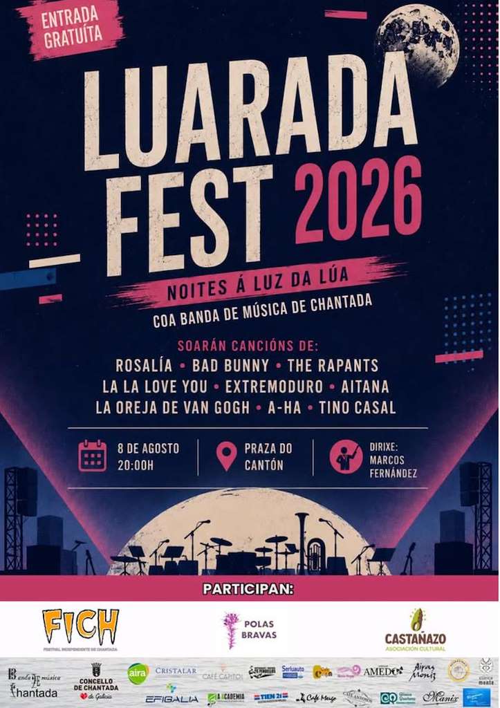 Luarada Fest (2026) en Chantada