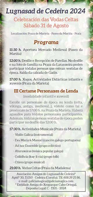 Lugnasad - Celebración das Vodas Celtas en Cedeira