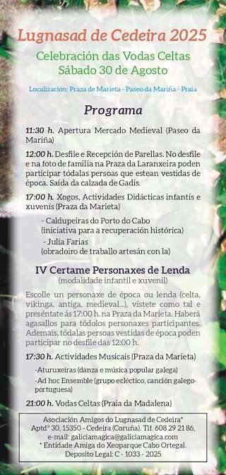Lugnasad - Celebración das Vodas Celtas en Cedeira