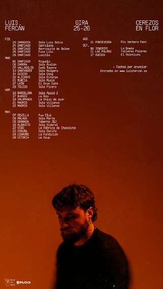 Fechas, información, programa, cartel, imágenes, mapa y ubicación de Luis Fercán (2026)  en  Vigo