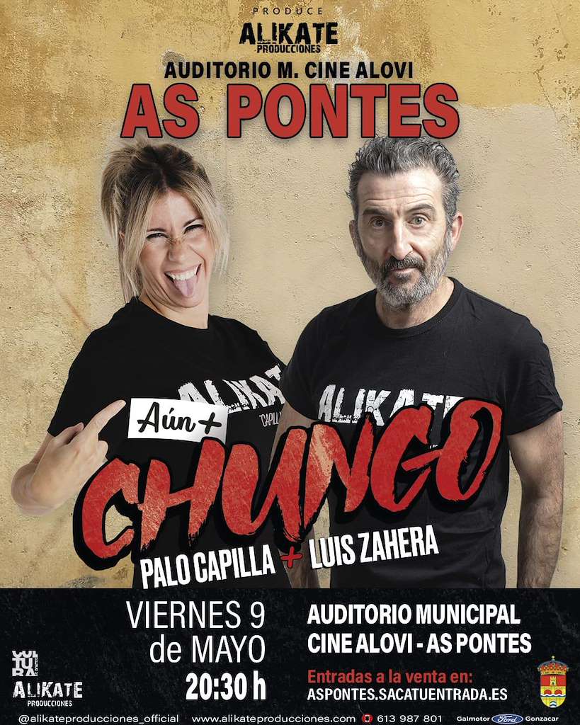 Luis Zahera - Aún Más Chungo (2025) en As Pontes de García Rodríguez