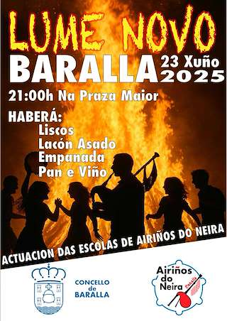 Fechas, información, programa, cartel, imágenes, mapa y ubicación de Lume Novo  en  Baralla