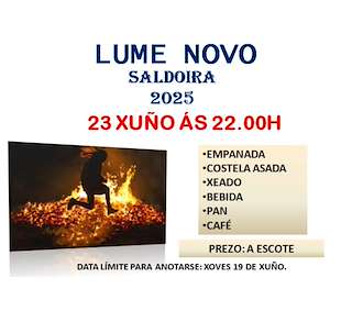 Fechas, información, programa, cartel, imágenes, mapa y ubicación de Lume Novo de Saldoira  en  A Pontenova