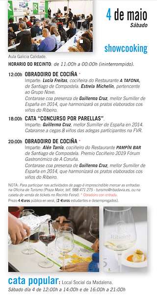 LXIII Feira do Viño do Ribeiro (2026) en Ribadavia