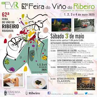 LXIII Feira do Viño do Ribeiro (2026) en Ribadavia