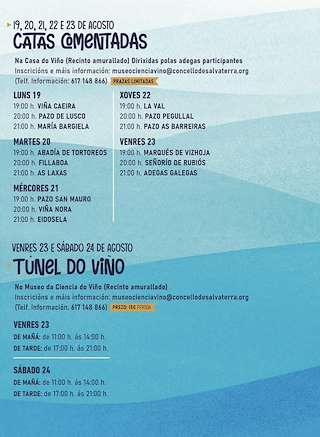 LXVI Festa do Viño do Condado de Tea en Salvaterra do Miño