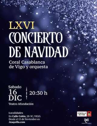 LXVIII Concierto de Navidad en Vigo
