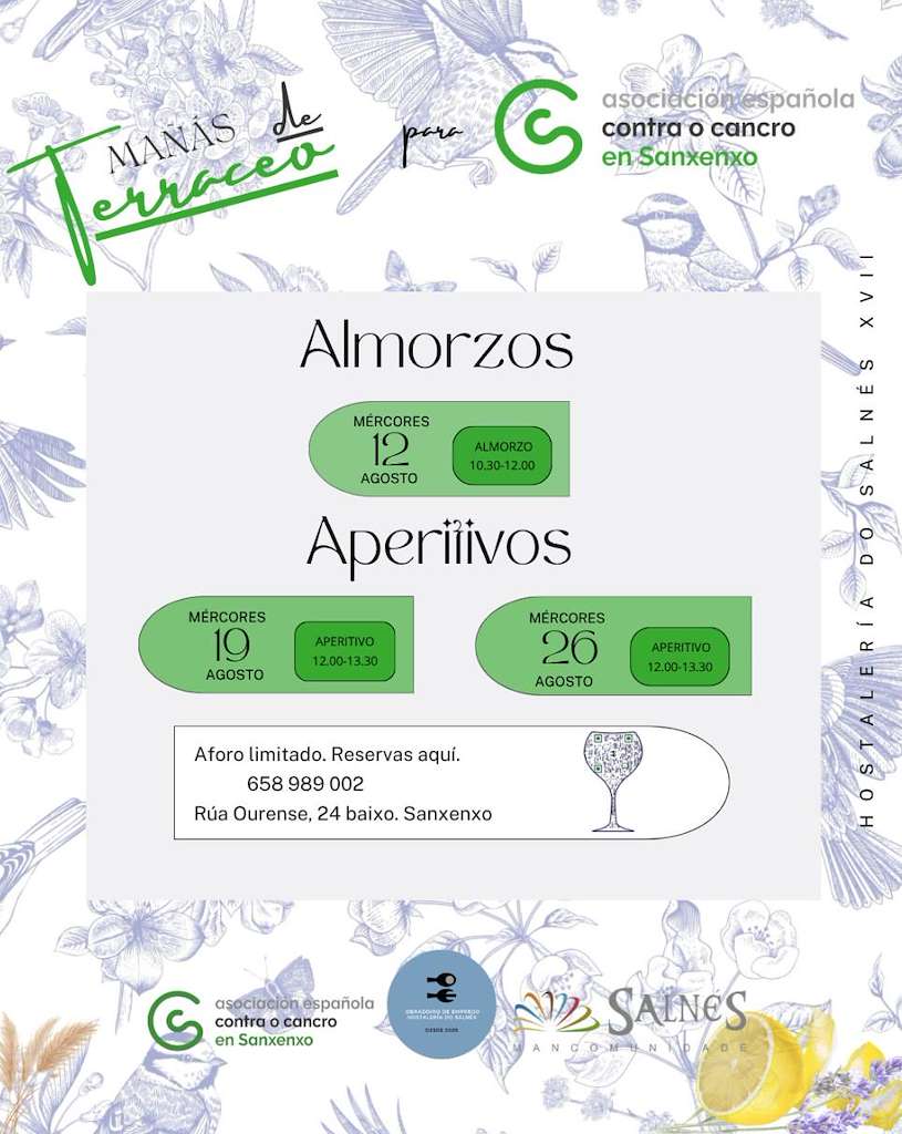 Mañás de Terraceo (2026) en Sanxenxo