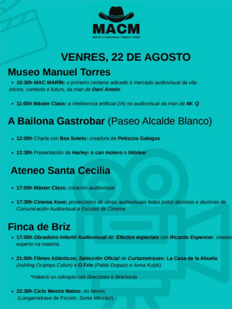 MAC - Mostra do Audiovisual e Cinema de Marín (2026)