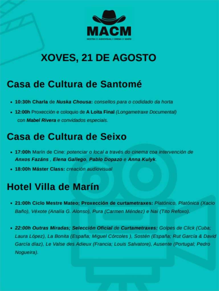 MACM - Mostra do Audiovisual e Cinema de Marín