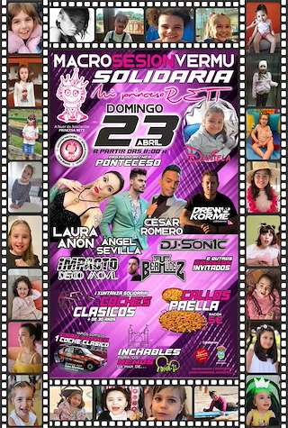 Macro Sesión Vermú Solidaria en Ponteceso