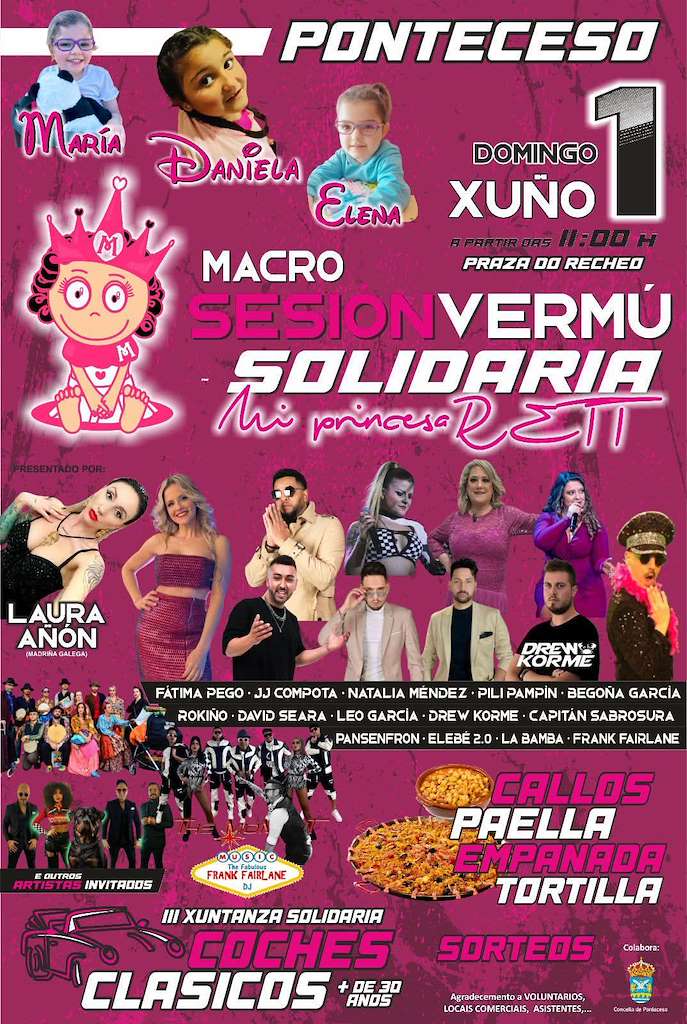 Macro Sesión Vermú Solidaria en Ponteceso