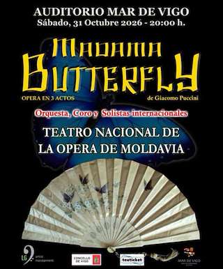 Fechas, información, programa, cartel, imágenes, mapa y ubicación de Madama Butterfly (2026)  en  Vigo