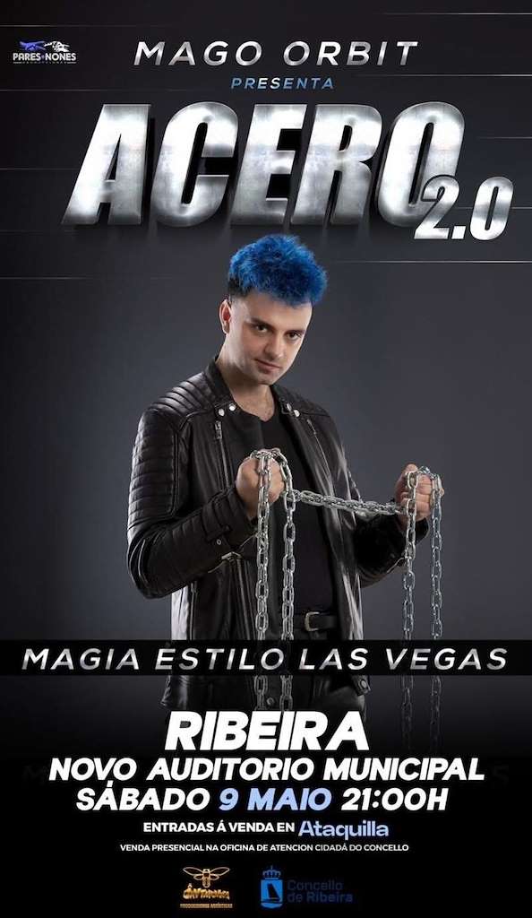 Mago Orbit - Acero 2.0  (2026) en Ribeira