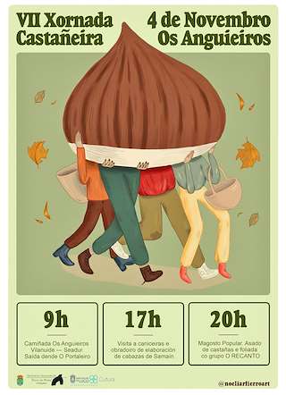 Magosto - IX Xornada Castañeira dos Anguieiros en Quiroga