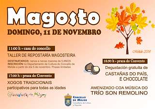 Magosto no Cantón de San Roque (2026) en Melide