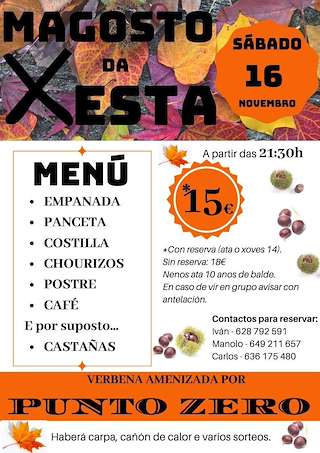 Magosto da Xesta en Lalín