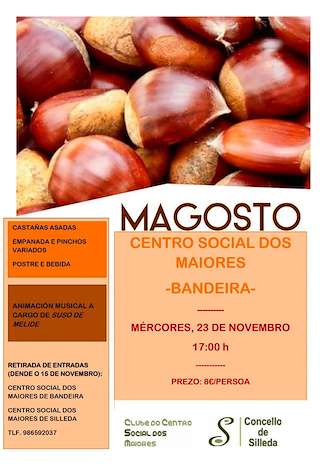 Magosto de Bandeira en Silleda