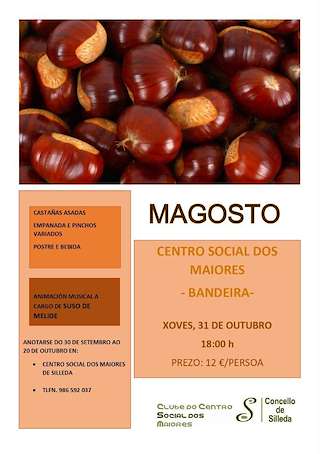 Magosto de Bandeira en Silleda