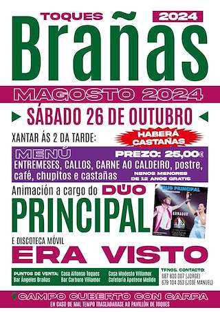 Magosto de Brañas (2025) en Toques