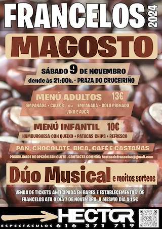 Magosto de Francelos en Ribadavia