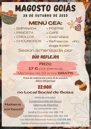 Magosto de Goiás en Lalín