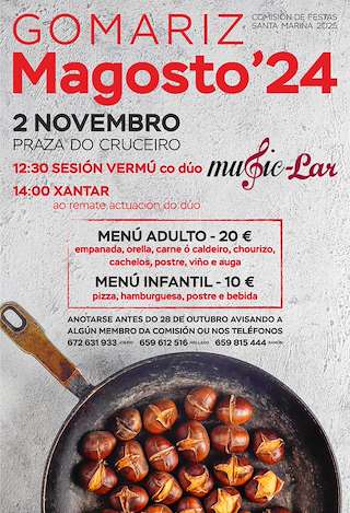 Magosto de Gomariz (2025) en Leiro