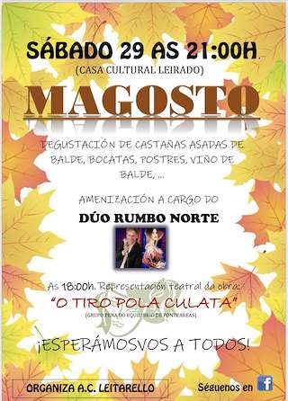 Magosto de Leirado en Salvaterra do Miño