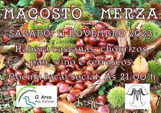 Magosto de Merza  (2025) en Vila de Cruces