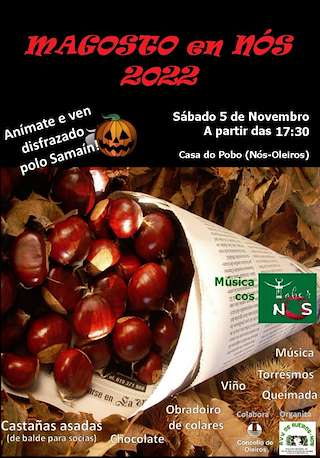 Magosto de Nós en Oleiros