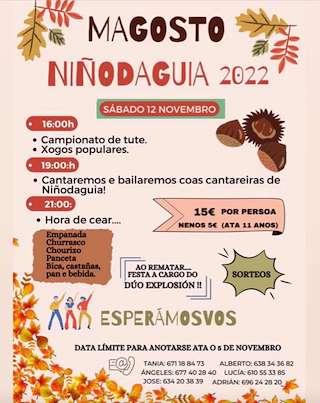Magosto de Niñodaguia en Xunqueira de Espadanedo