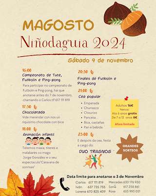 Magosto de Niñodaguia en Xunqueira de Espadanedo