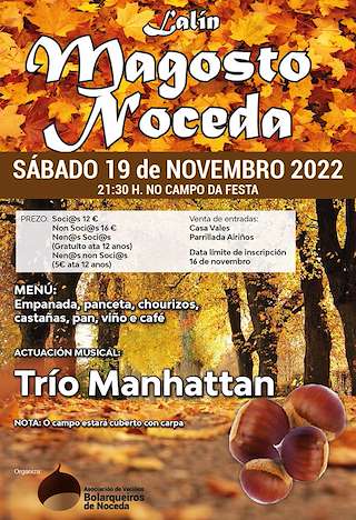 Magosto de Noceda en Lalín