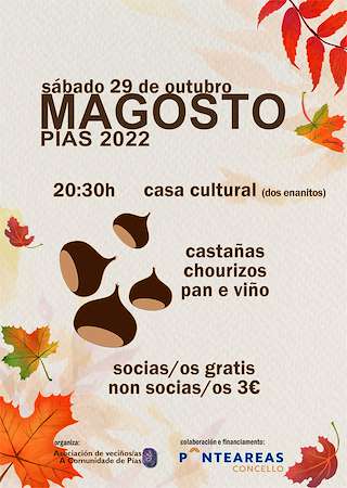 Magosto de Pías (2025) en Ponteareas
