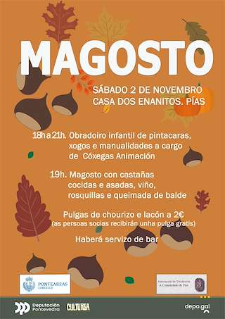 Magosto de Pías (2025) en Ponteareas