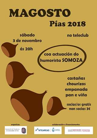 Magosto de Pías (2025) en Ponteareas