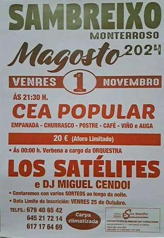 Magosto de Sambreixo (2025) en Monterroso